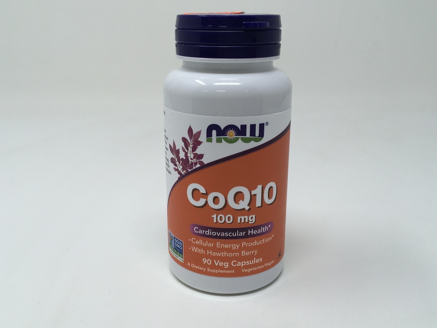 CoQ10 100 mg 90 vcaps w/ Hawthorn  (Now3212)
