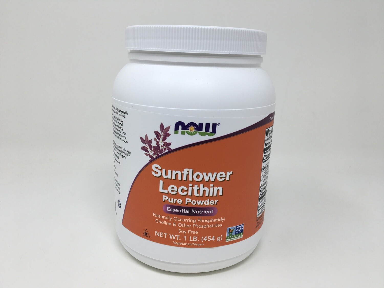 Sunflower Lecithin Powder 1 lb (Now 2314)