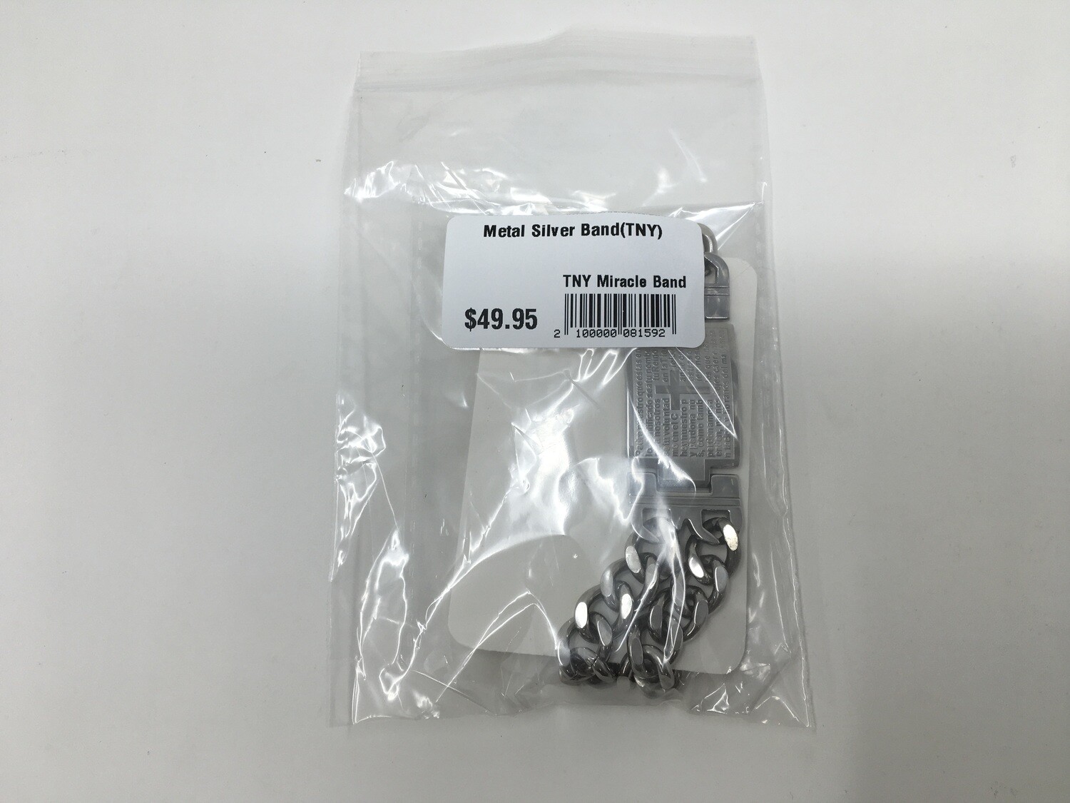 Metal Silver Band(TNY)