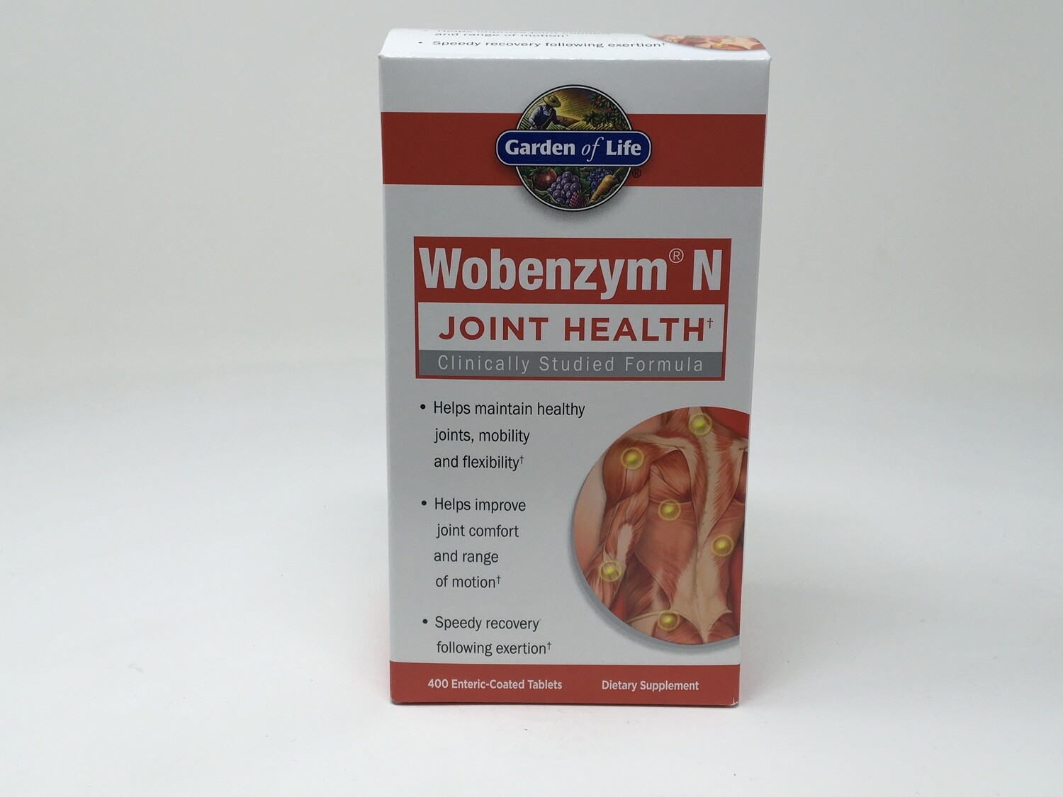 Wobenzym  400tabs(Garden Of Life)N-A