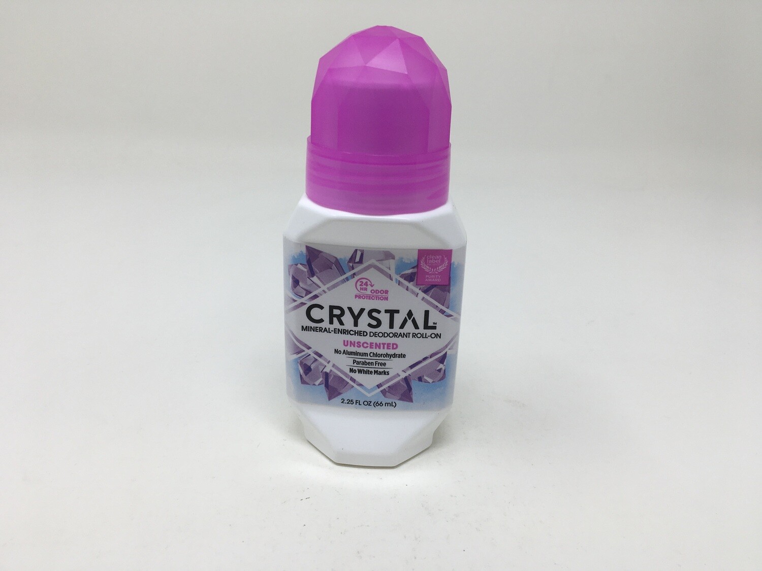 Crystal Unscented Deoderant Roll-On 2.25oz(Crystal)