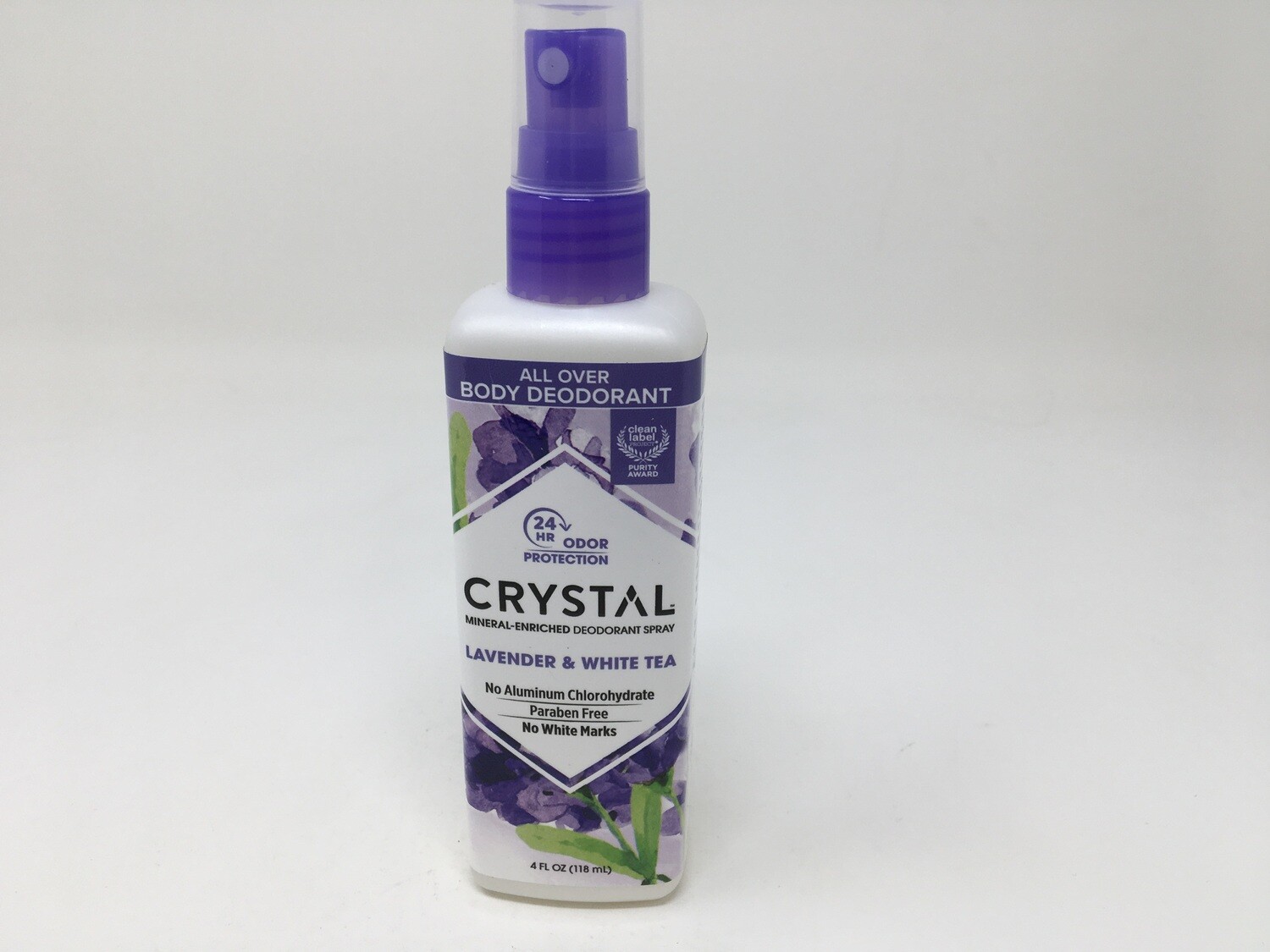 Crystal Deodorant spray Lavender &amp; White Tea 4oz(Crystal)