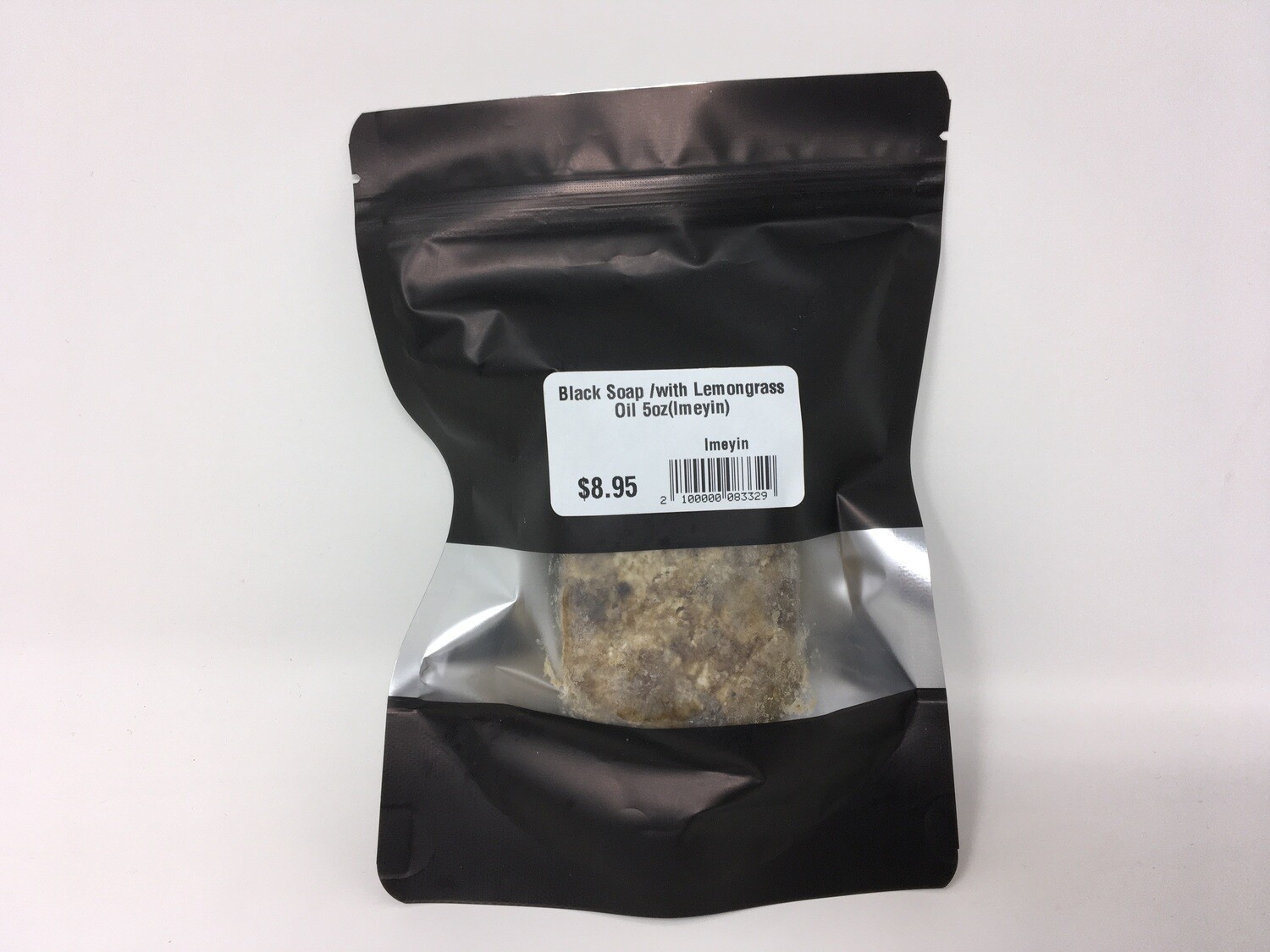 Black Soap /with Lemongrass Oil 5oz(Imeyin)Discontinued