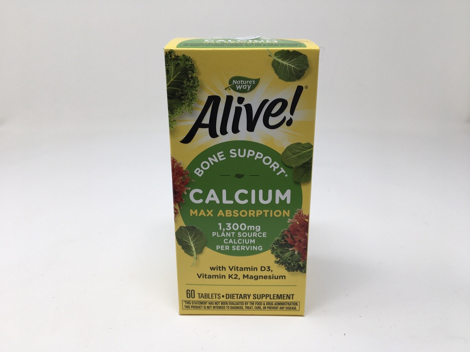 Alive Calcium  60 Tablets(Natures Way)
