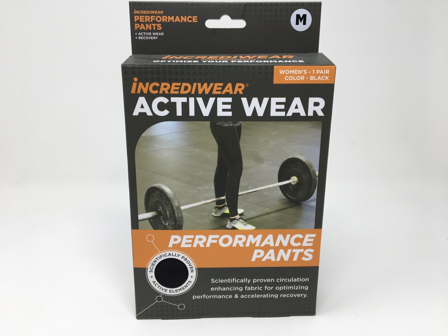 Women&#39;s Performance Pants Medium(Incrediwear )WFB200