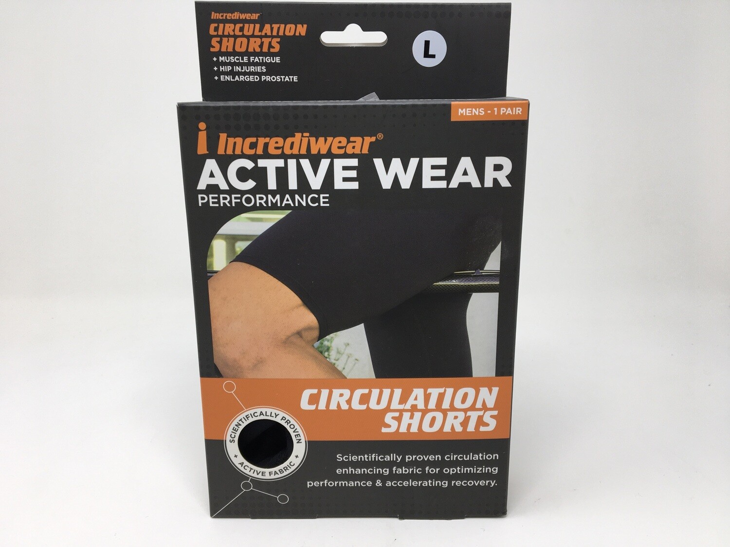 Men&#39;s Circulation Shorts Large(Incrediwear)SRP203