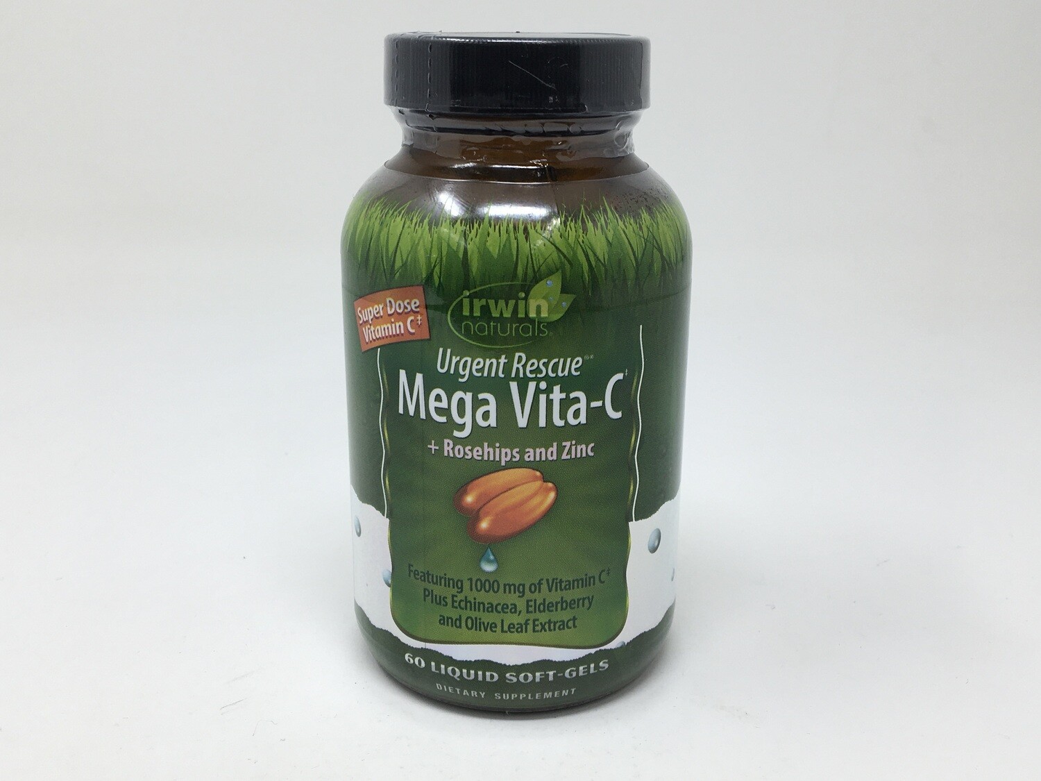 Mega Vita C+Rosehips And Zinc(Irwin Natural)