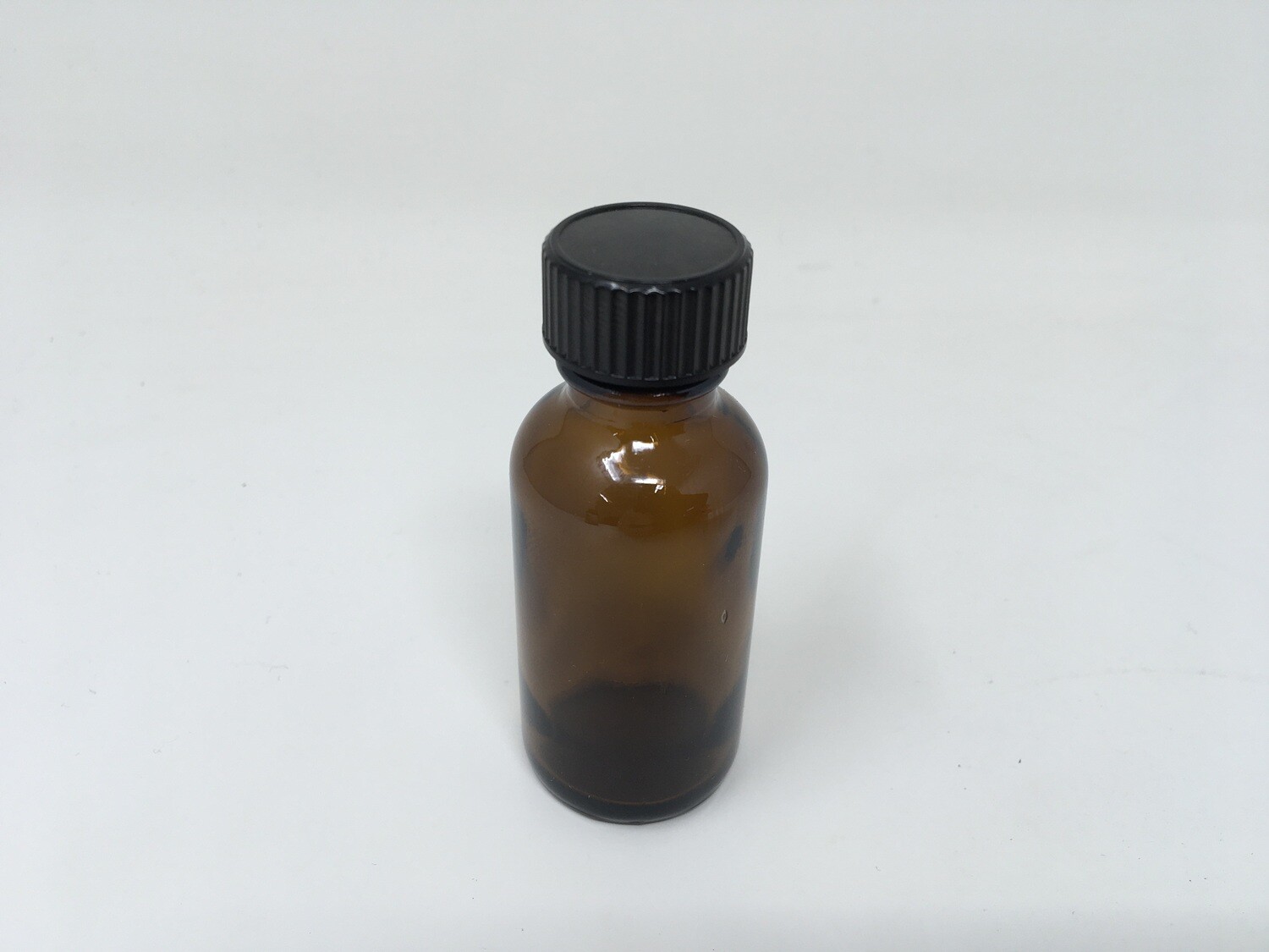 Empty Amber Bottle 1 oz w/Lid(Starwest)