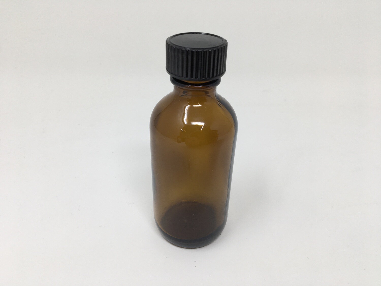 Empty Amber Bottle 2oz with/Lid