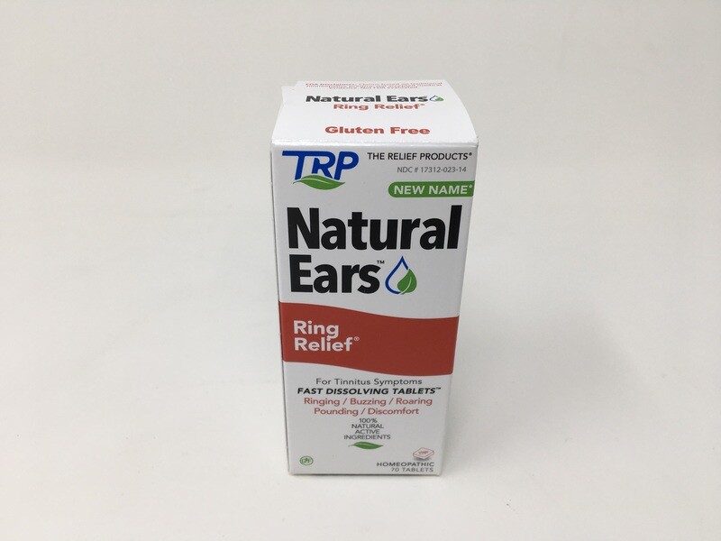 Natural Ears Ring Relief 70tab (TRP)Discontinued