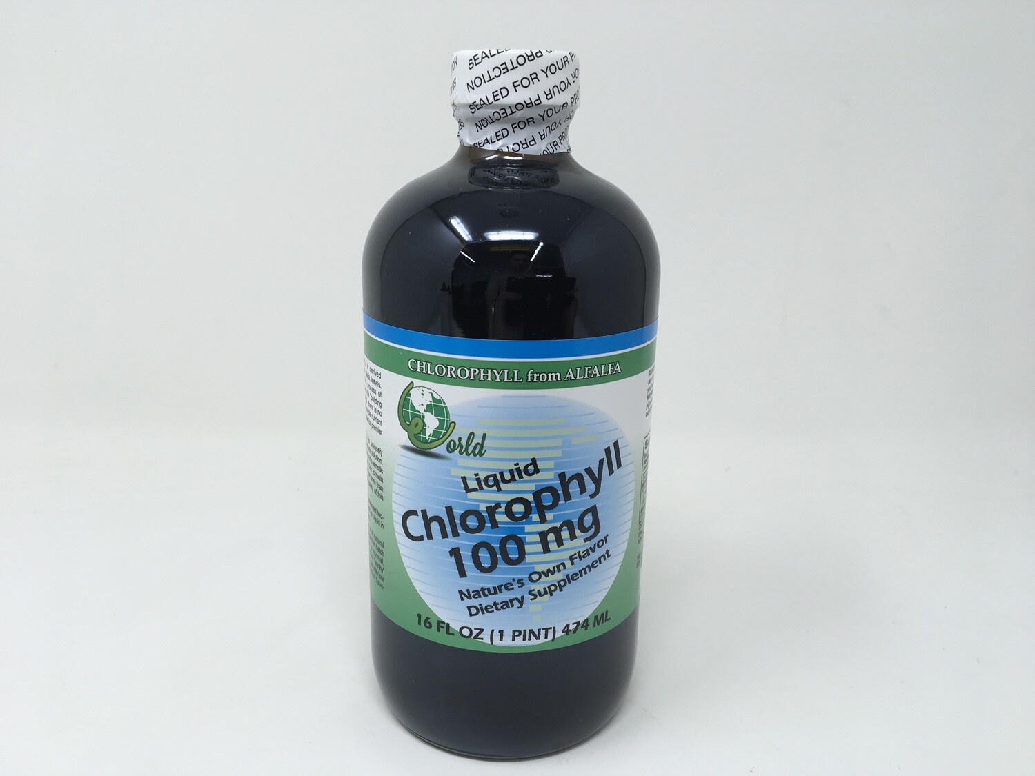 Liquid Chlorophyll 100mg 16 oz (World Organics)
