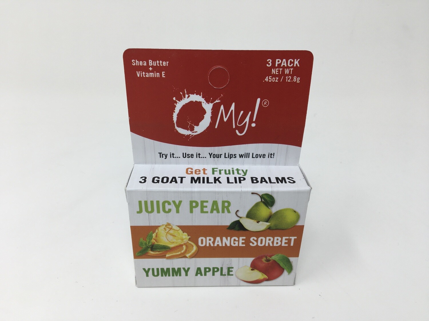 Goat Milk Variety Pack /Lip Balm 3ct(OMY)