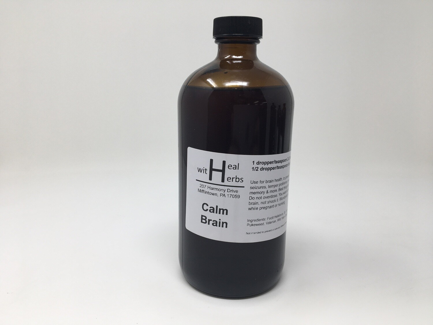 Calm Brain ( Heal With Herbs) 16oz