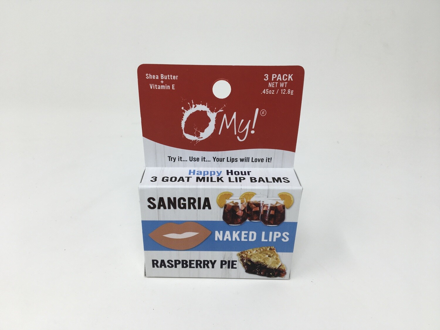 Naked Lips/Rasp Pie 3 pack(OMy)