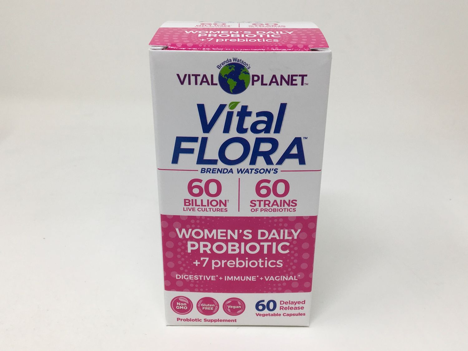 Women Daily Probiotic+7prebniotics 60b/60strain/60cap(Vital Planet)