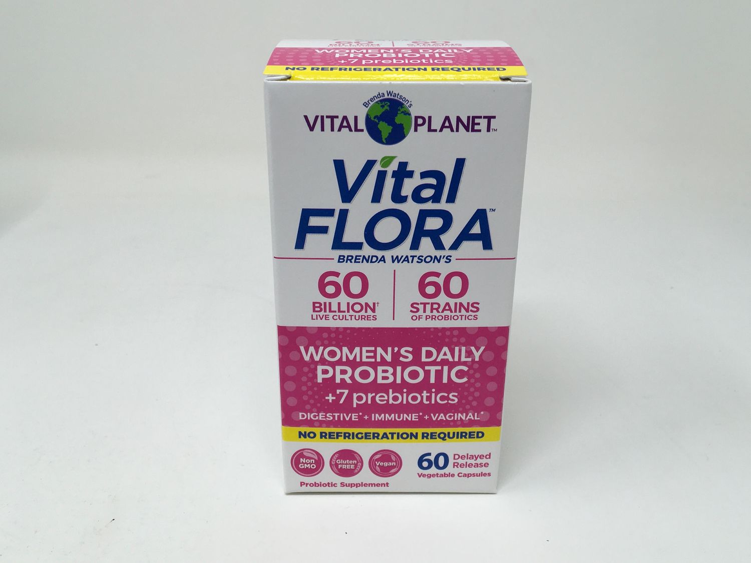 Womens Daily Probiotic+7prebiotics/60Billion/60vcaps(Vital Planet) (No R)
