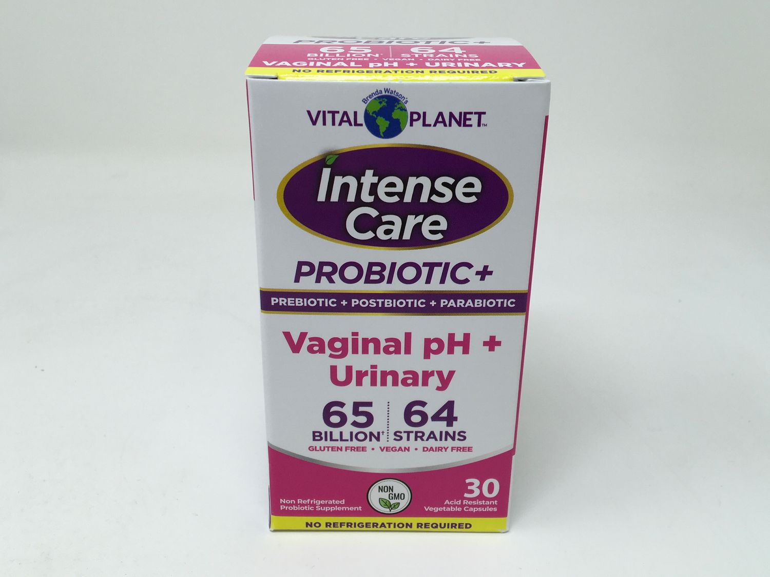Intense Care Vaginal PH+Urinary 65billion/64strain/30cap(Vital Planet)
