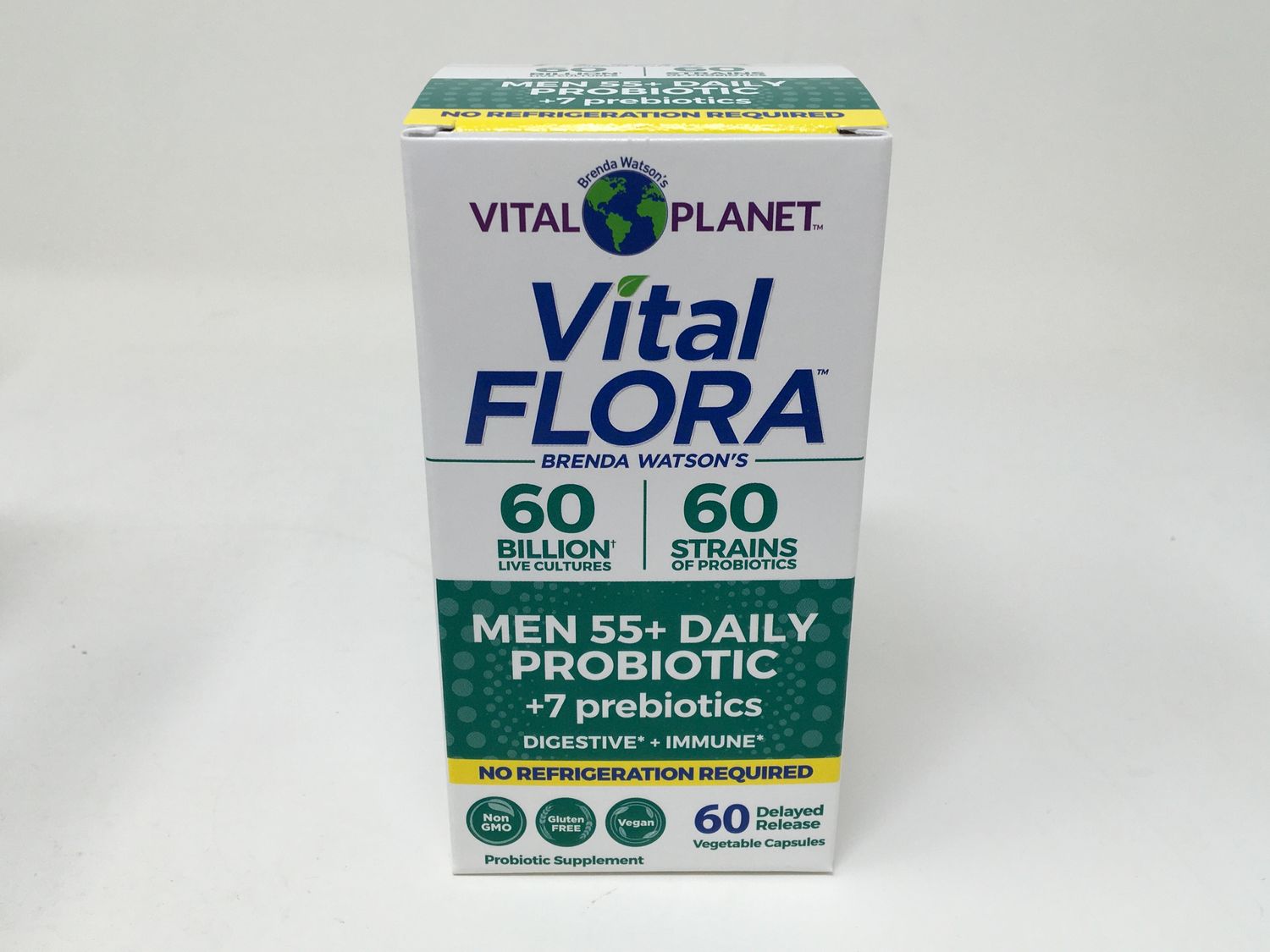 Men 55+Daily Probiotic+7prebiotics/60cap(Vital Planet)