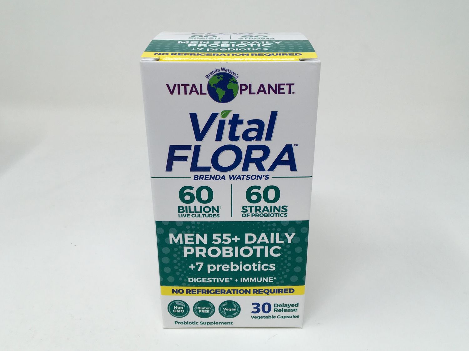 Men 55+ Daily+7prebiotics/60strains/30vcap(Vital Planet)