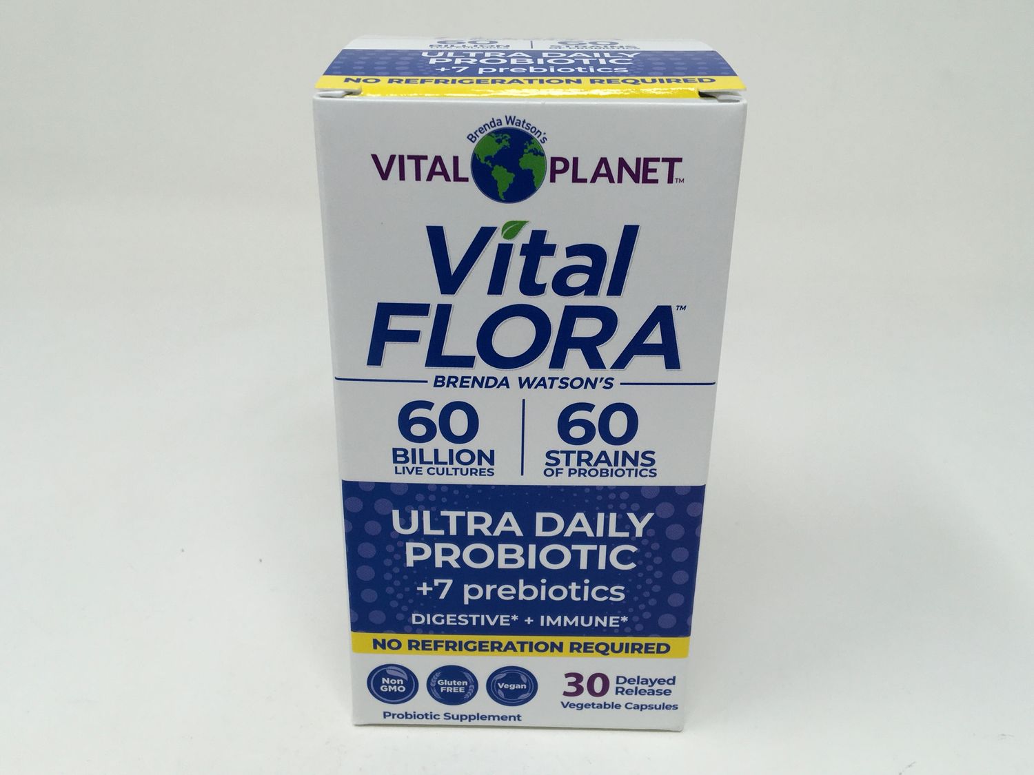 Ultra Daily Probiotic+7prebiotics/60billion60strains/30cap(Vital Planet)