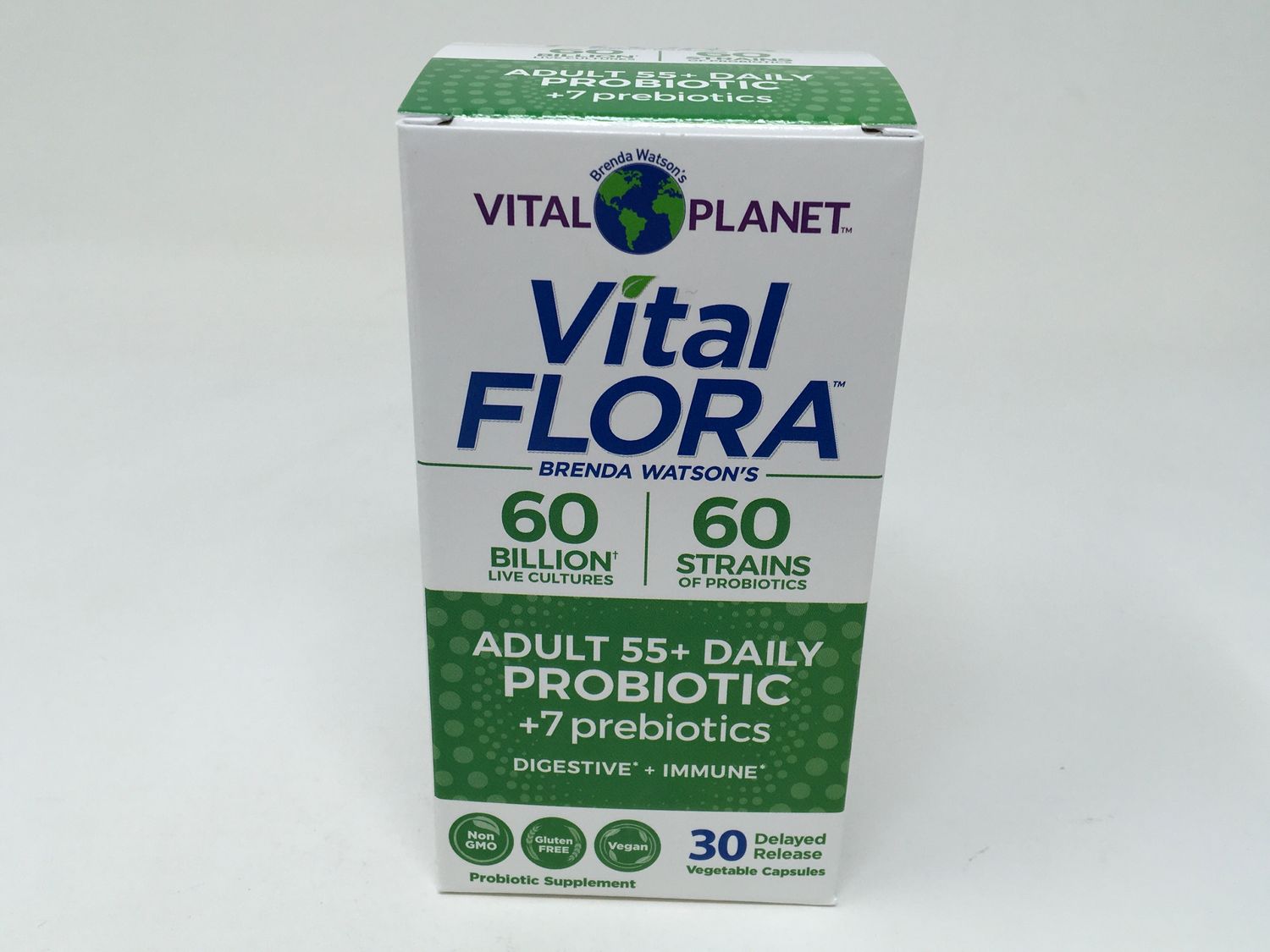 Adult 55+Daily probiotic+7prebiotics/30cap(Vital Planet)