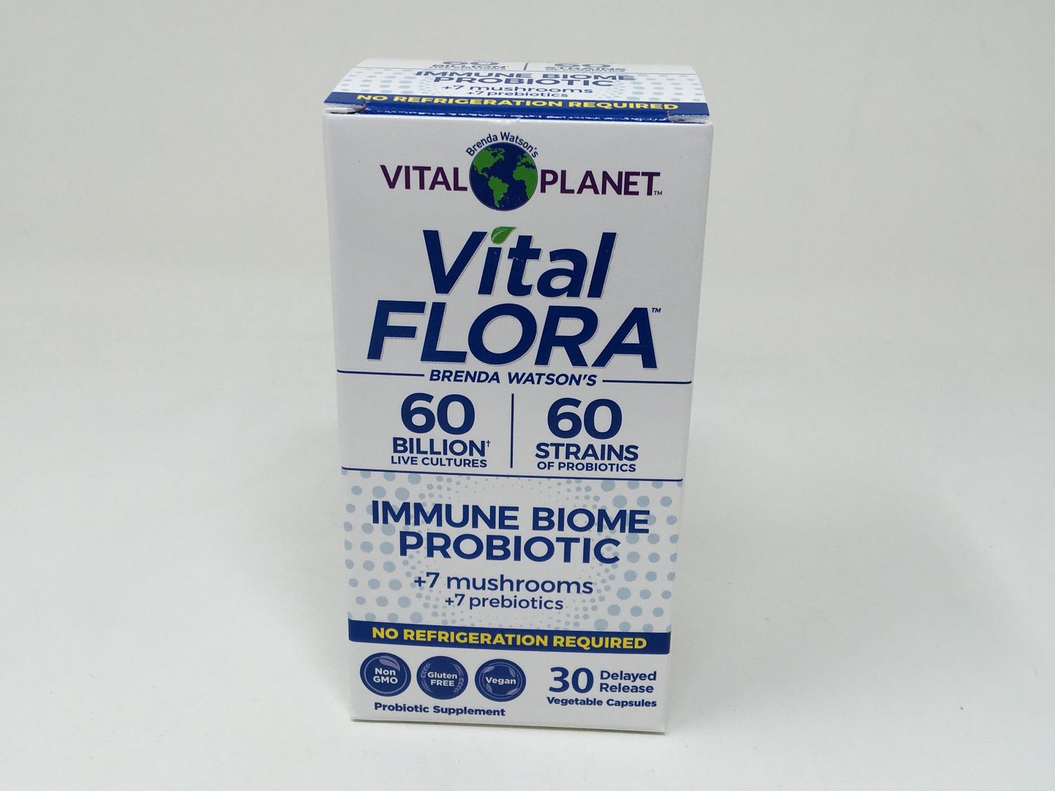 Immune Biome probiotic+7Mushroom+7prebiotic/30cap(Vital Planet)