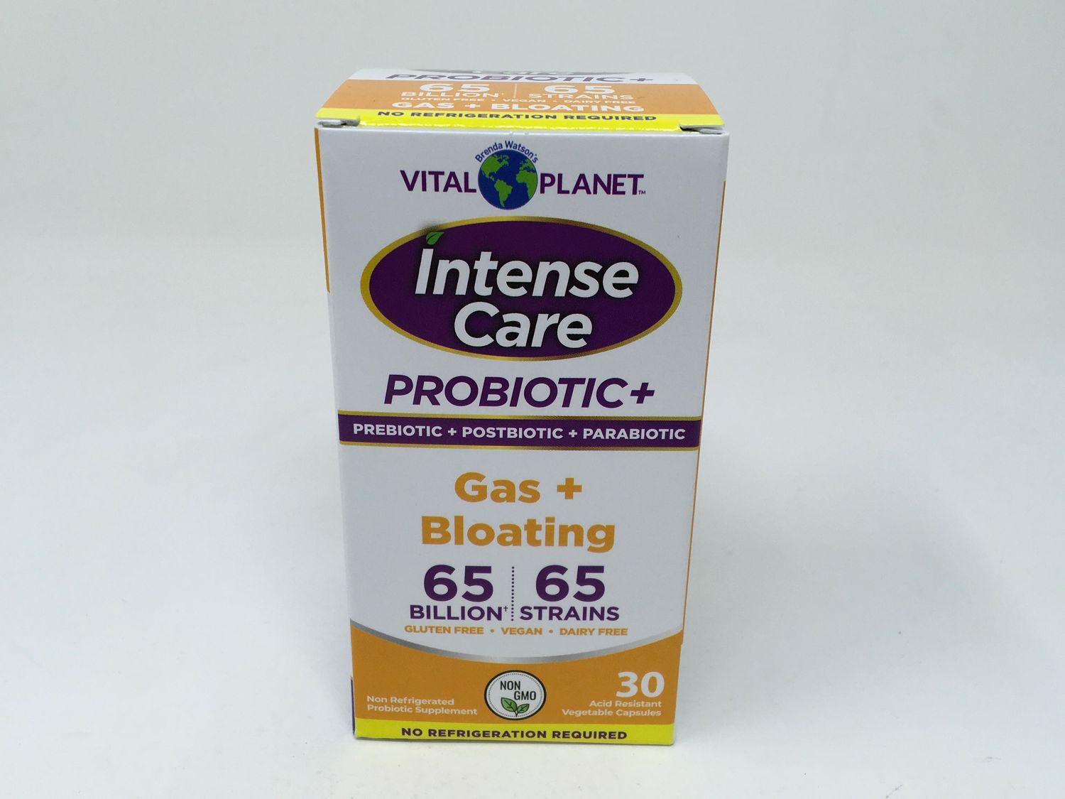 Intense Care Gas+Bloating 65billion/65Strains/30cap(Vital Planet)