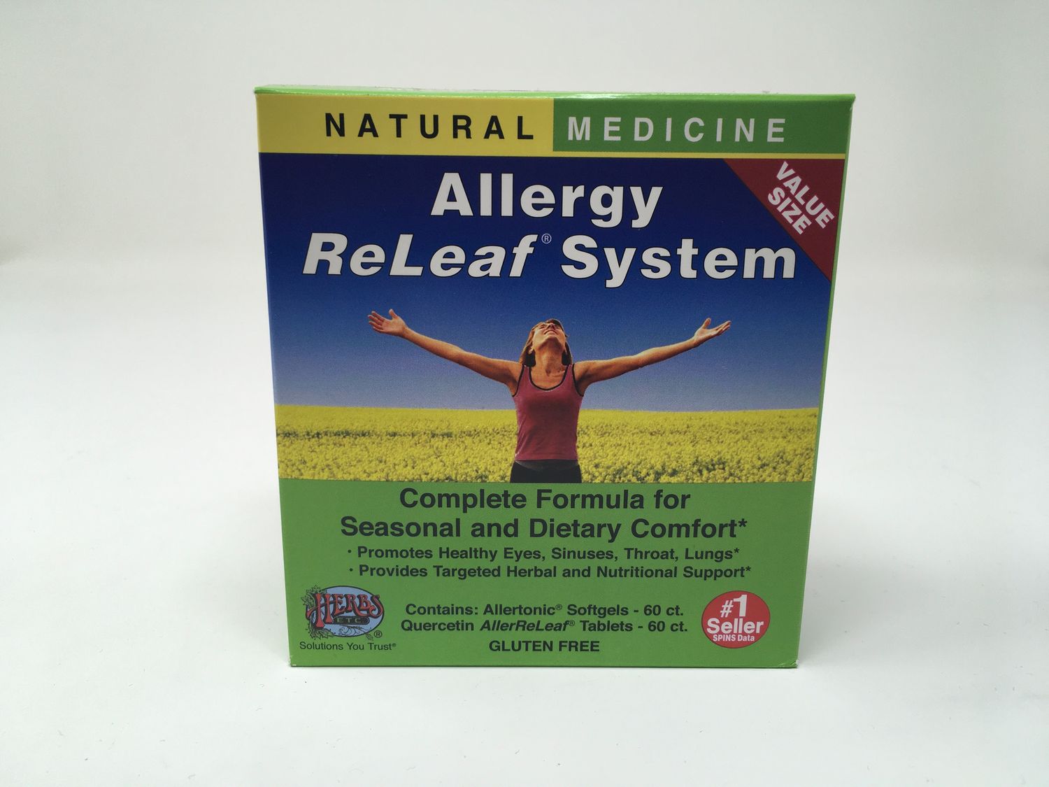 Allergy ReLeaf System (Herbs ETC)  60 count(Disc.)
