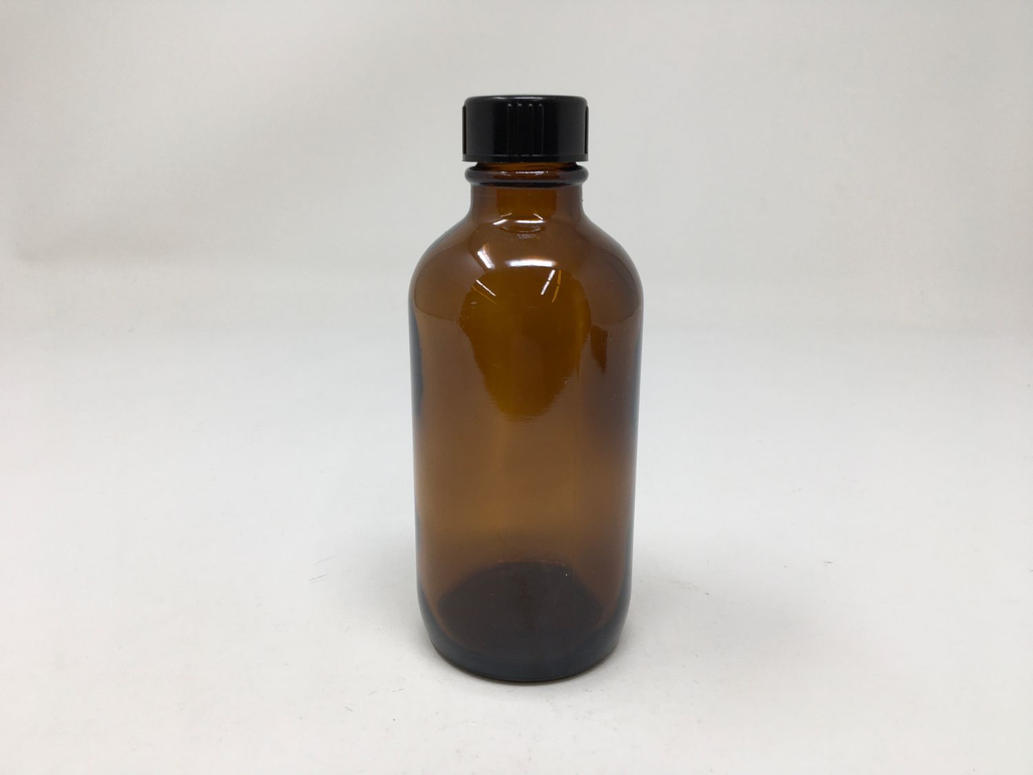 Empty Amber bottle 4oz /with lid (Starwest)