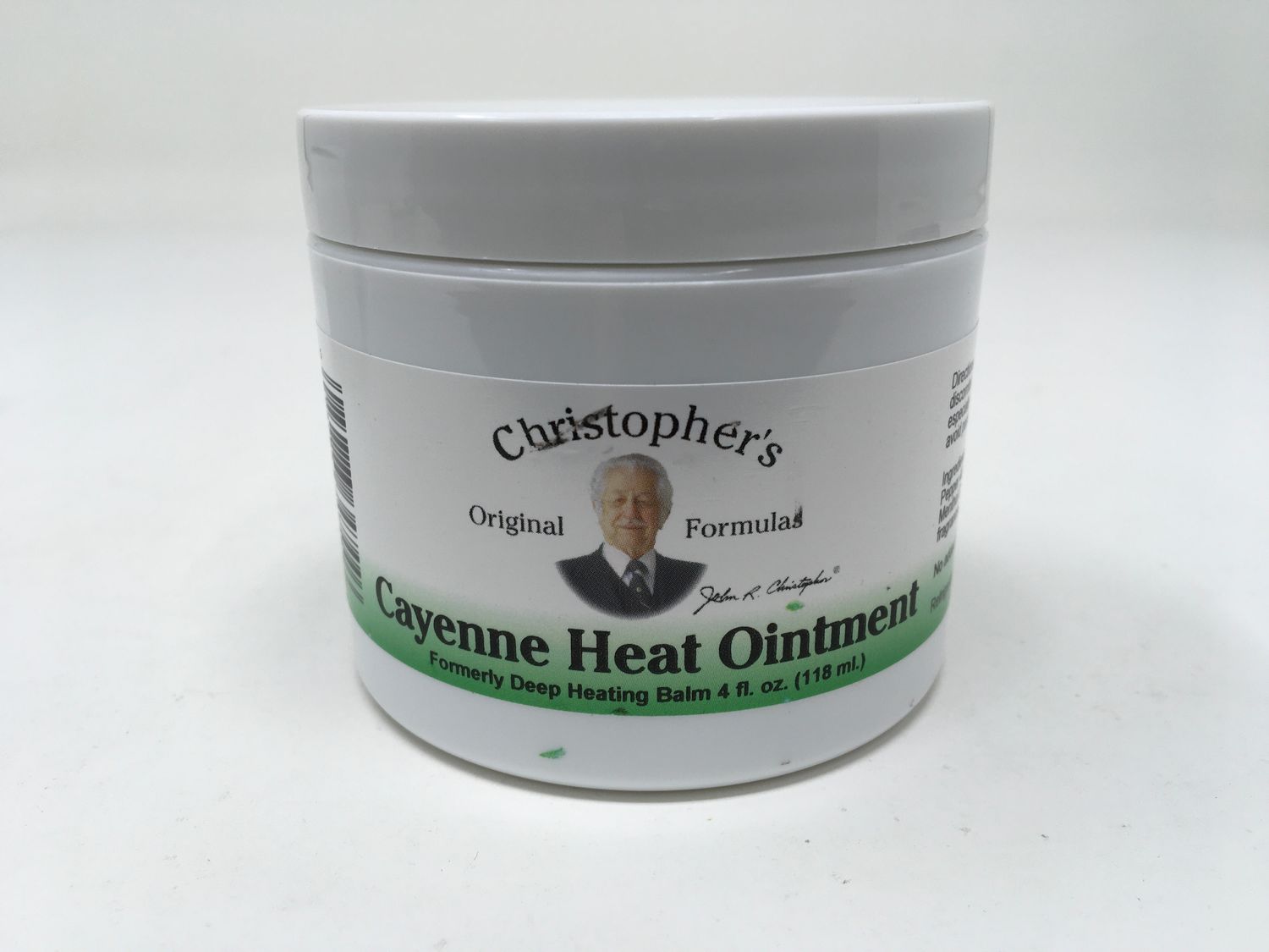 Cayenne Heat Ointment 4oz(Dr Christ)