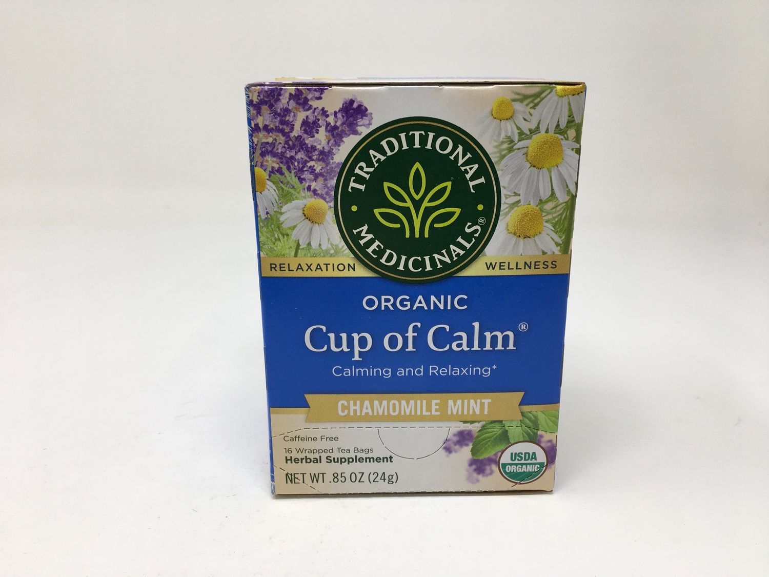 Cup Of Calm /Chamomile Mint 16bags(Traditional Medicinals)