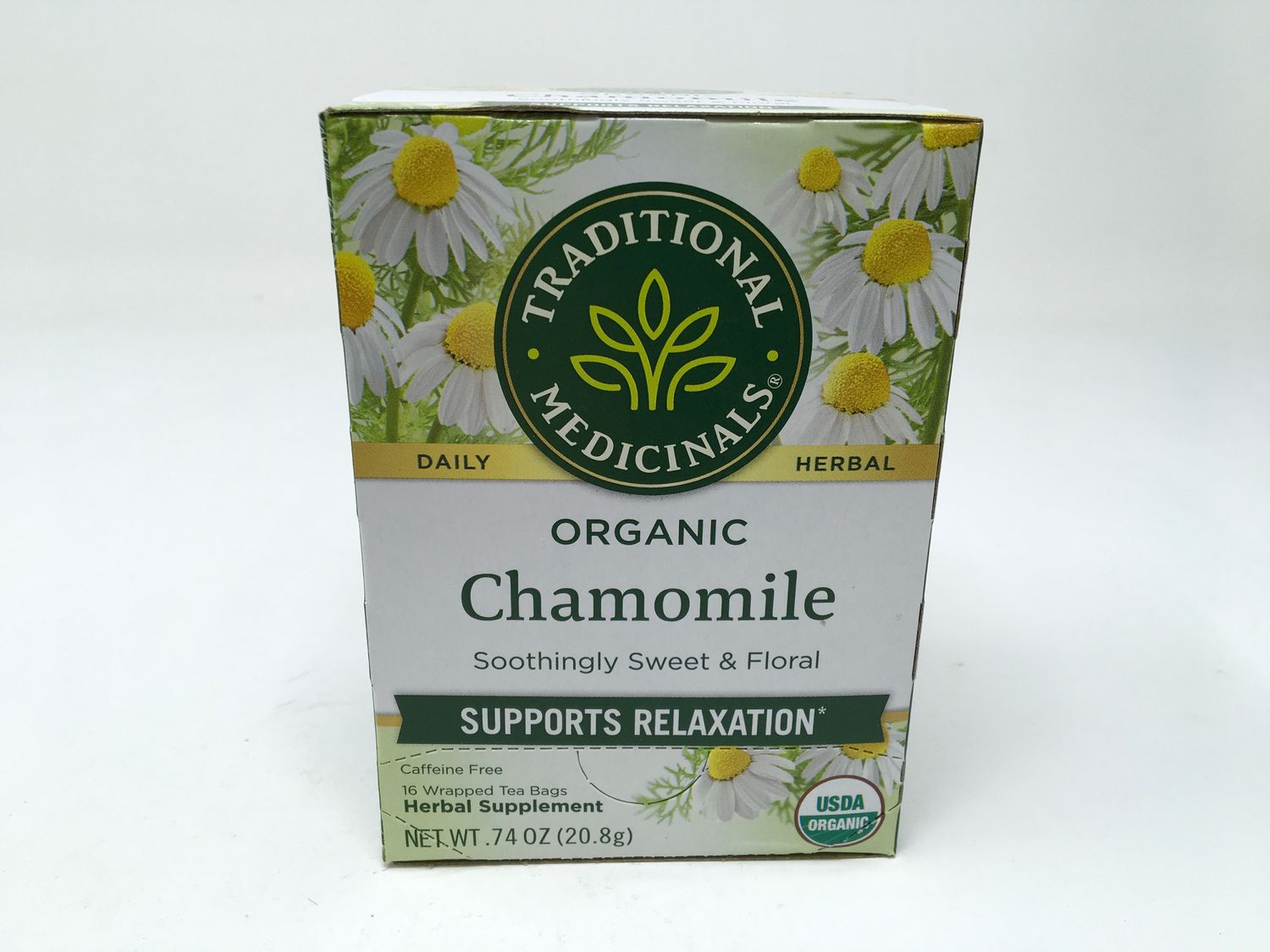 Chamomile Tea Organic 16 bags(Traditional Medicinals)