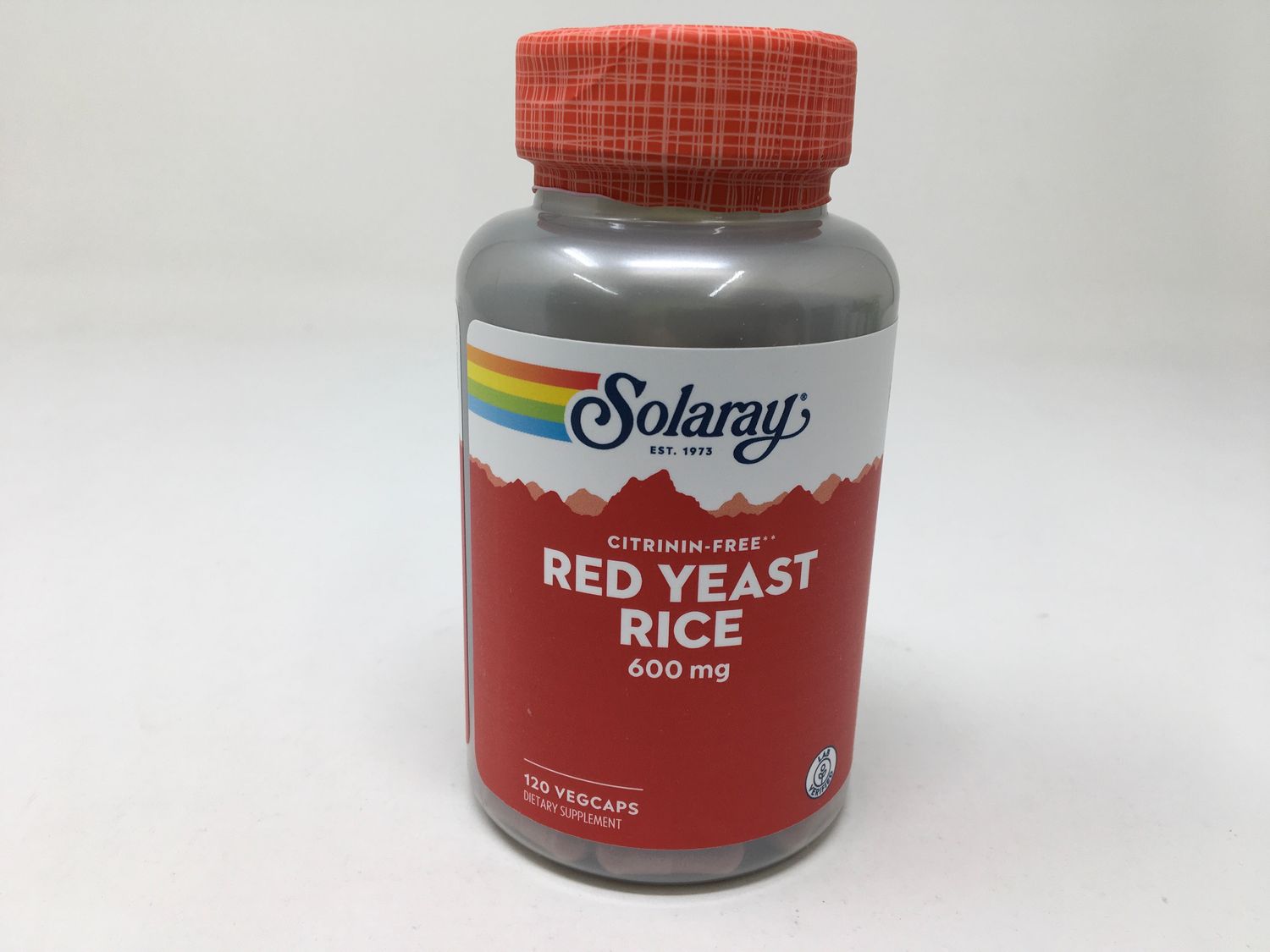 Red Yeast Rice 600 mg 120 caps (Solaray)