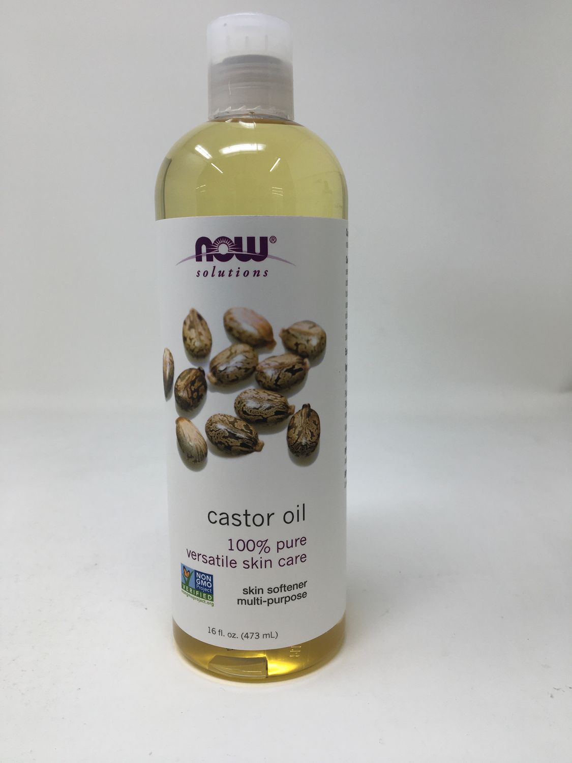 Now Castor Oil 16oz (Now7675)