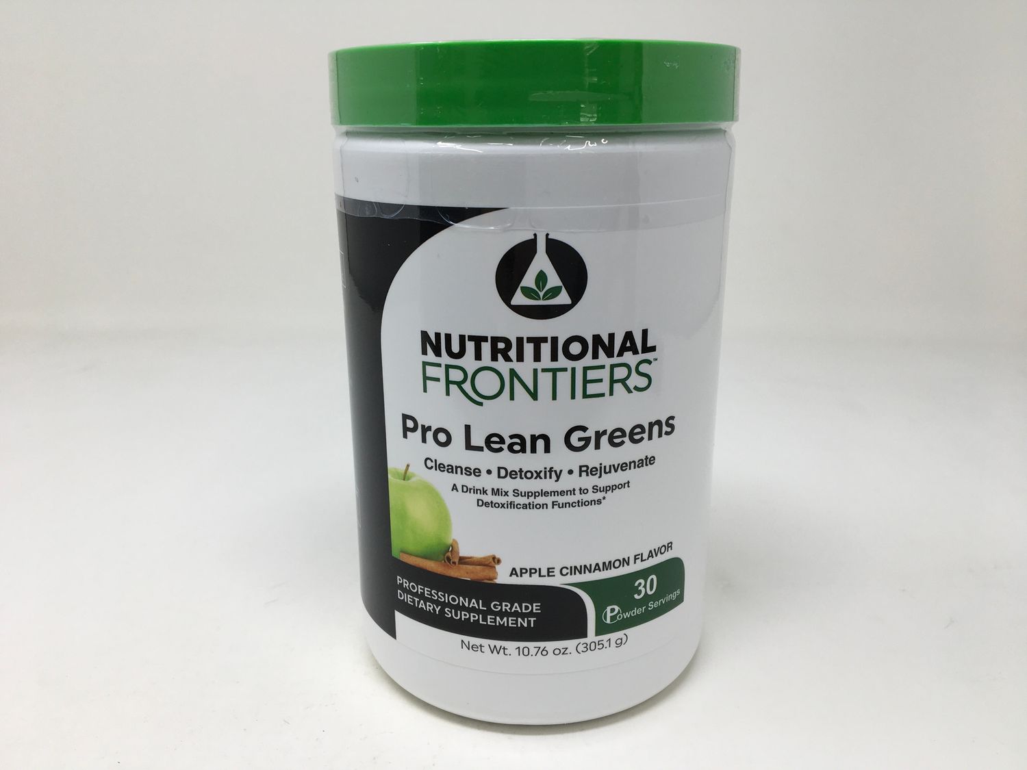Pro Lean Greens Apple Cinnamon10.9ozNutritionalFronteirs)