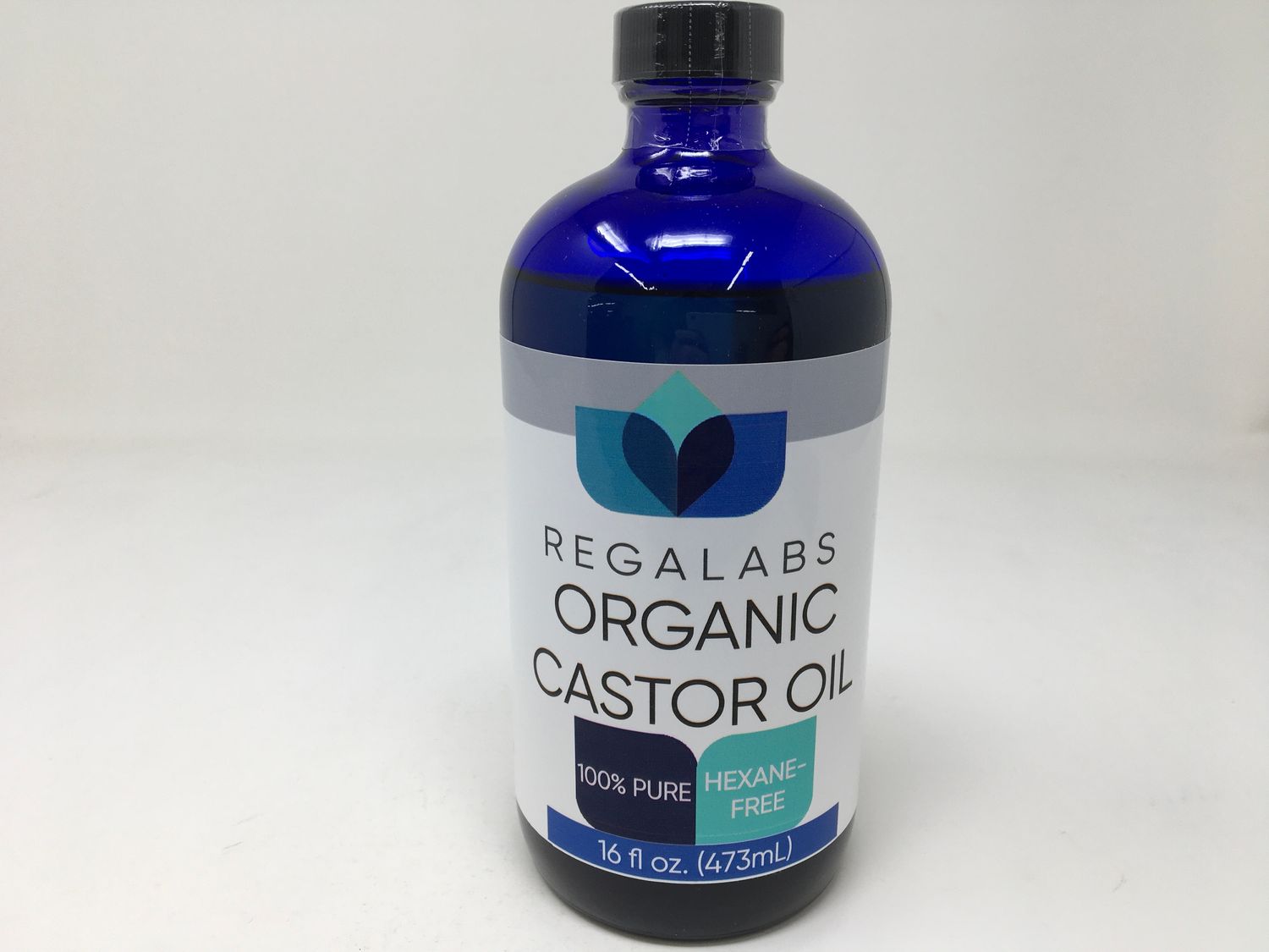 Organic Castor Oil 16oz Glass(Regalabs)