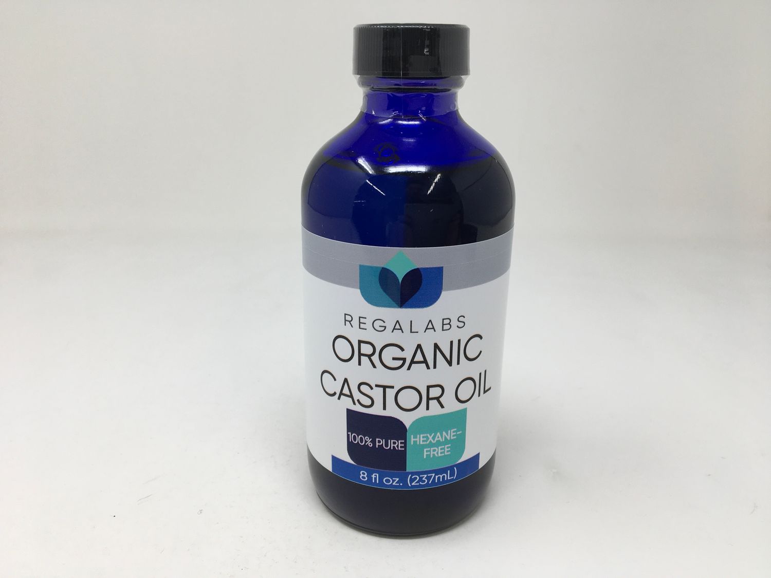 Organic Castor Oil 8oz Glass(Regalabs)