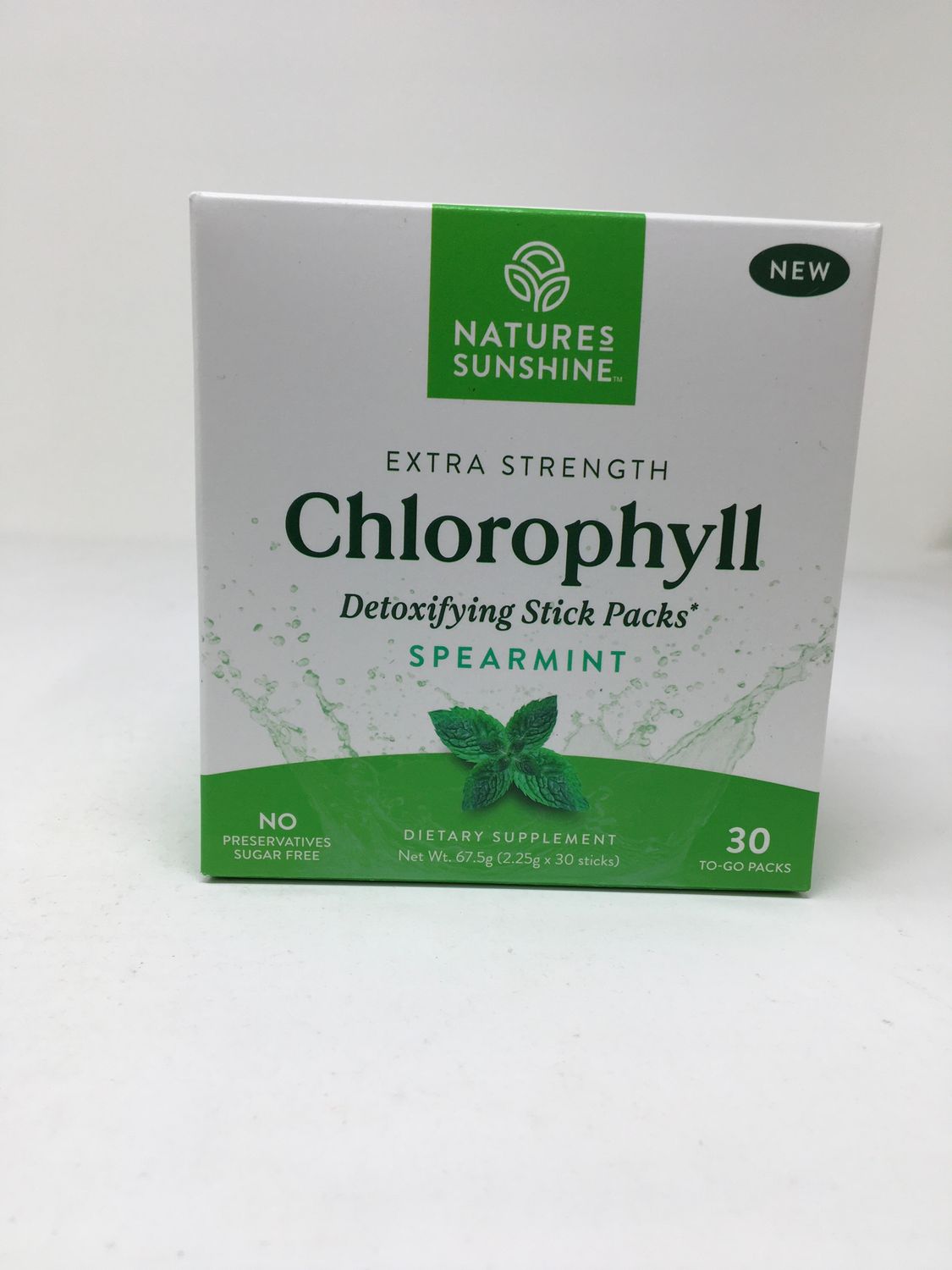 Extra Strength Chlorophyll 30pack(Nature&#39;sSunshine)Spearmint