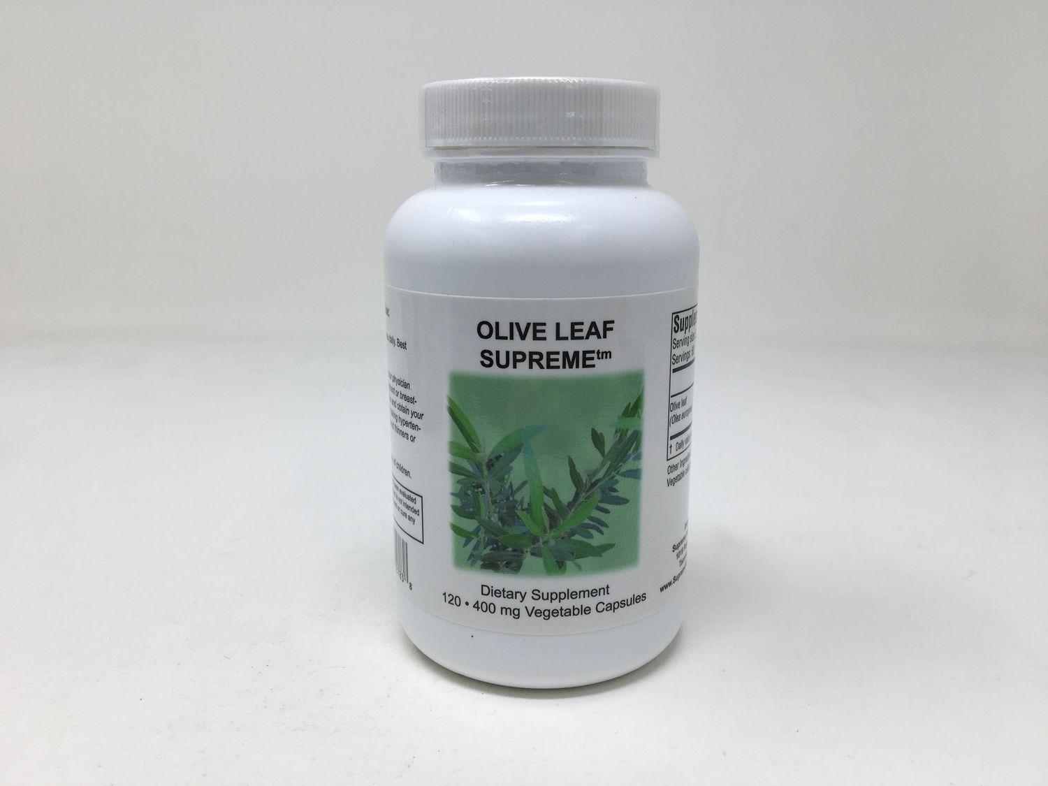 Olive Leaf Supreme 120cap/400mg(Supreme Nutrition)