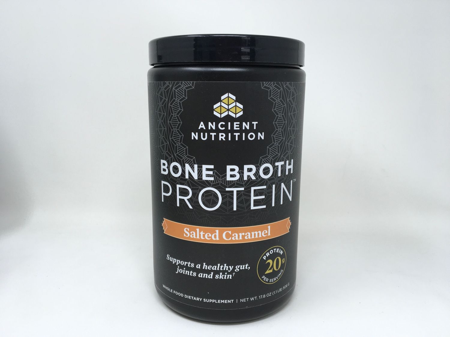 Bone Broth Protein Salted Caramel 20 serv( AncientNutrition)