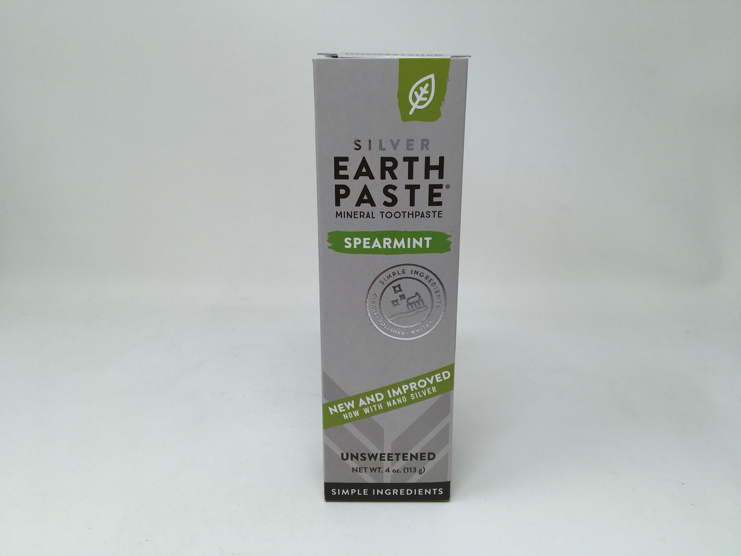 Spearmint /Silver Earth Paste 4oz(Earth Paste)Disc.