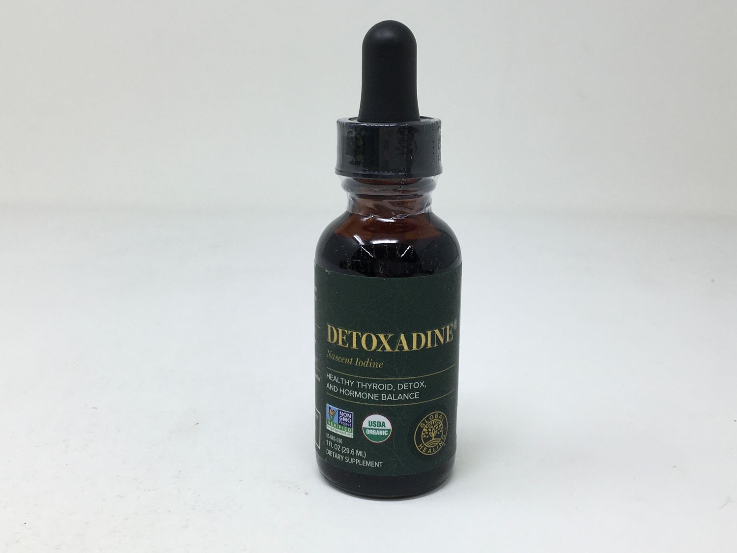 Detoxadine Certified Organic Nascent Iodine Supplement 1 oz. /NB