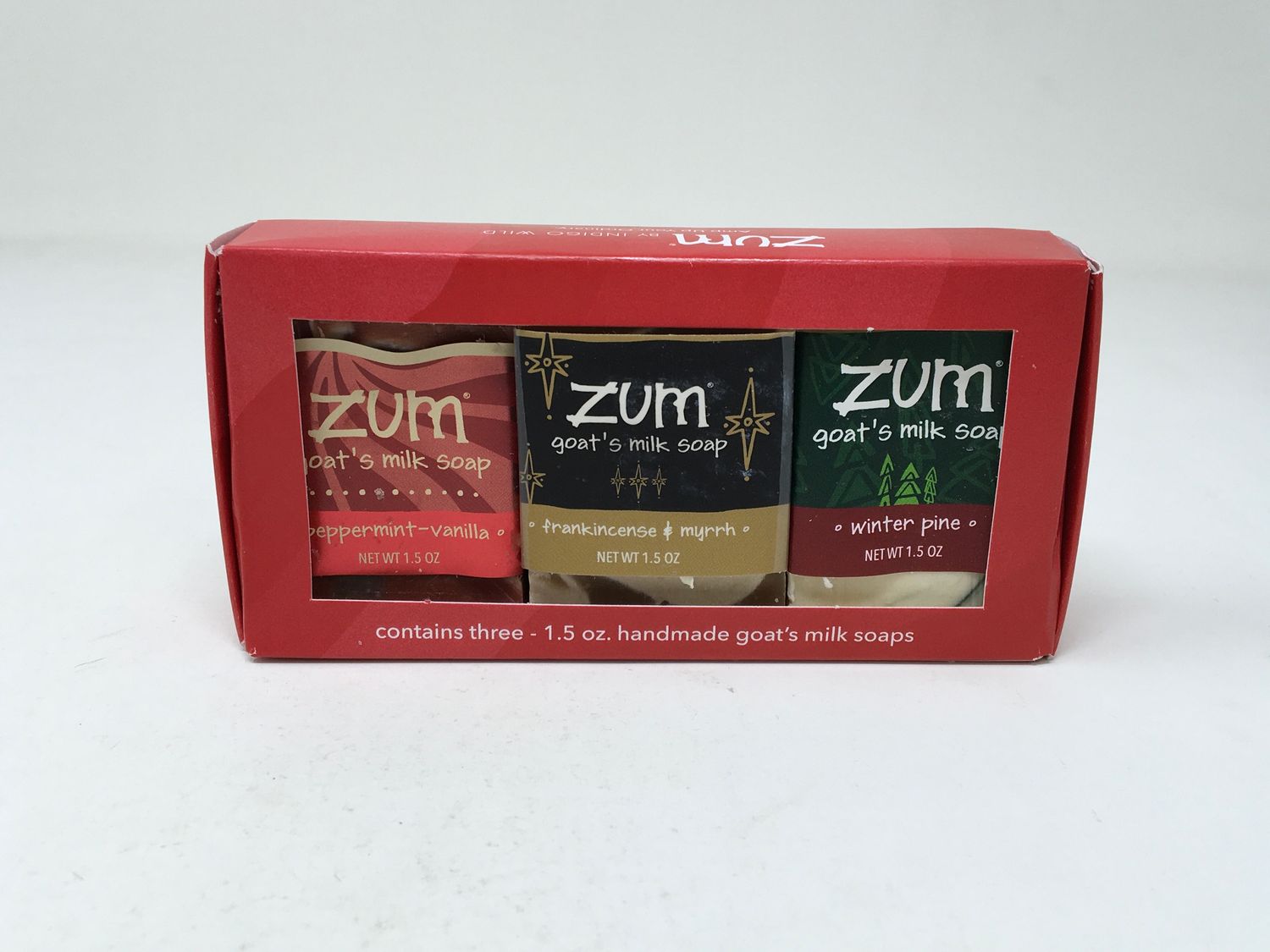 Zum Goat&#39;s Milk Soap 3Pack 1.5oz (Zum)