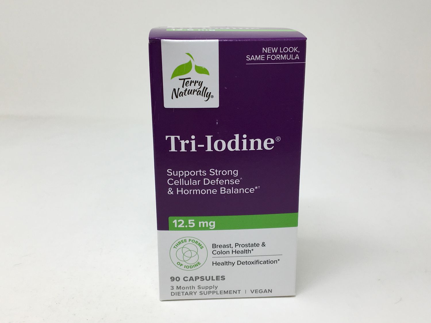 Tri Iodine 12.5 mg (Terry Naturally) 90 vcaps