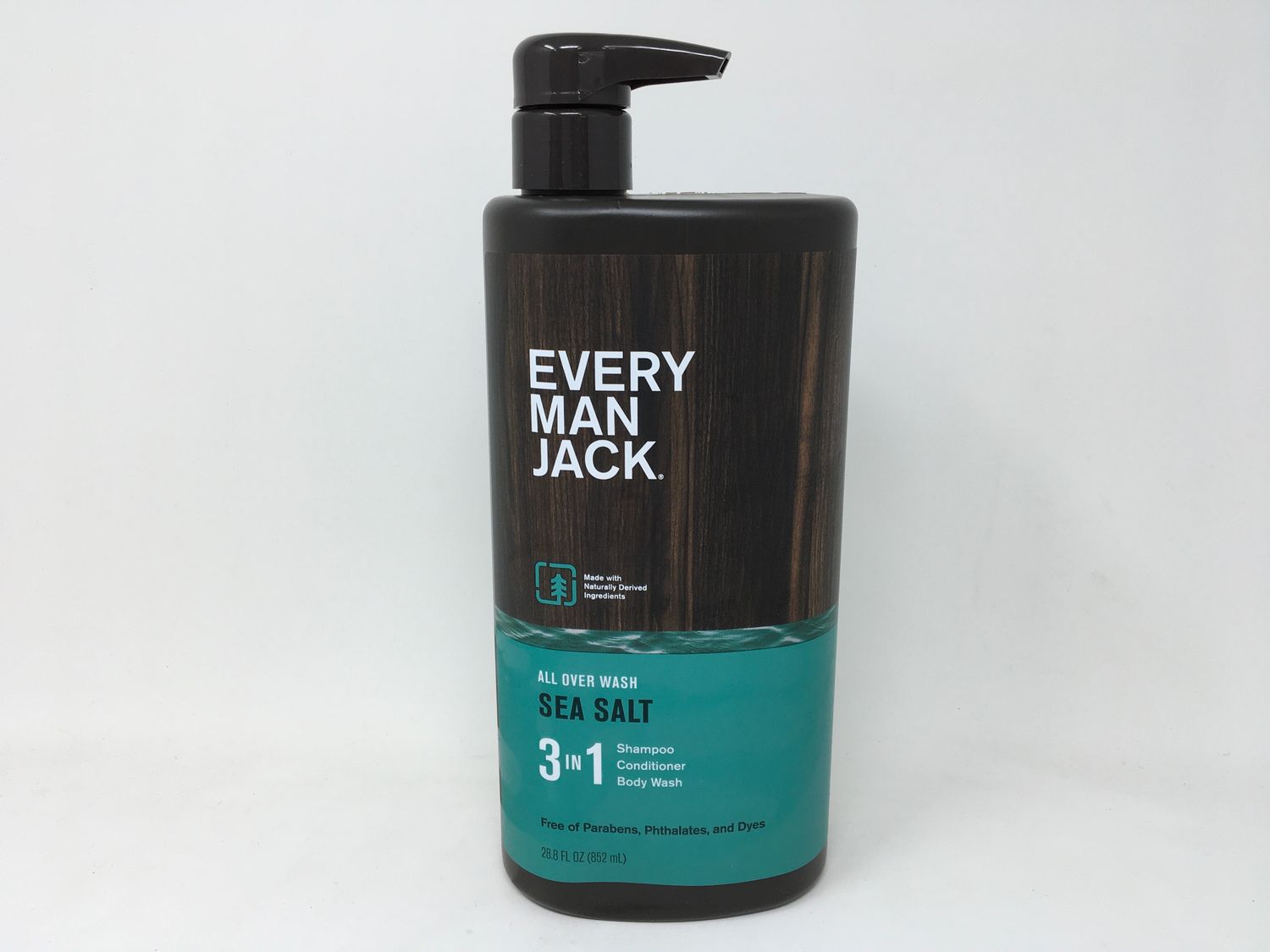 Sea Salt 3in1 Shampoo/Conditioner/Bodywash 28.8 oz (Everyman Jack)