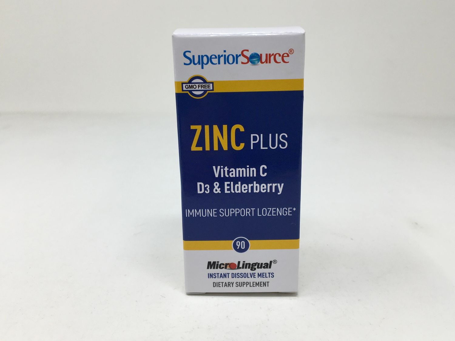 Zinc Plus Vitamin C/D3 Elderberry 60Loz(Superior Source)