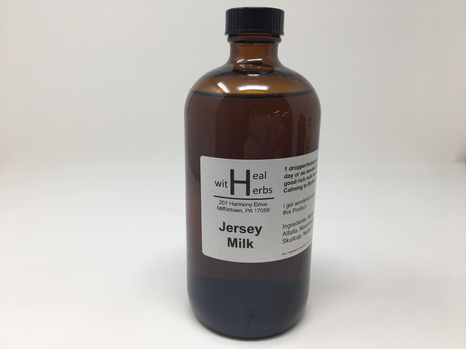 Jersey Milk (Heal With Herbs) 16oz