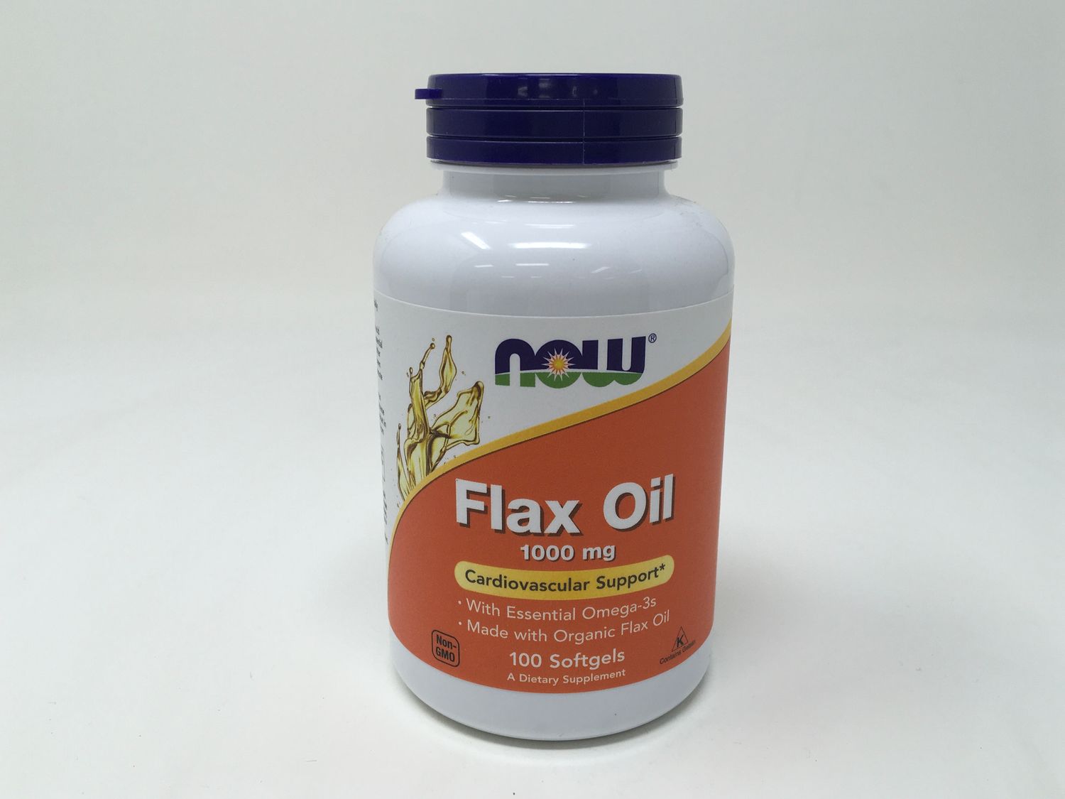 Flax Oil (Now) regular 100sg 1770 1000mg