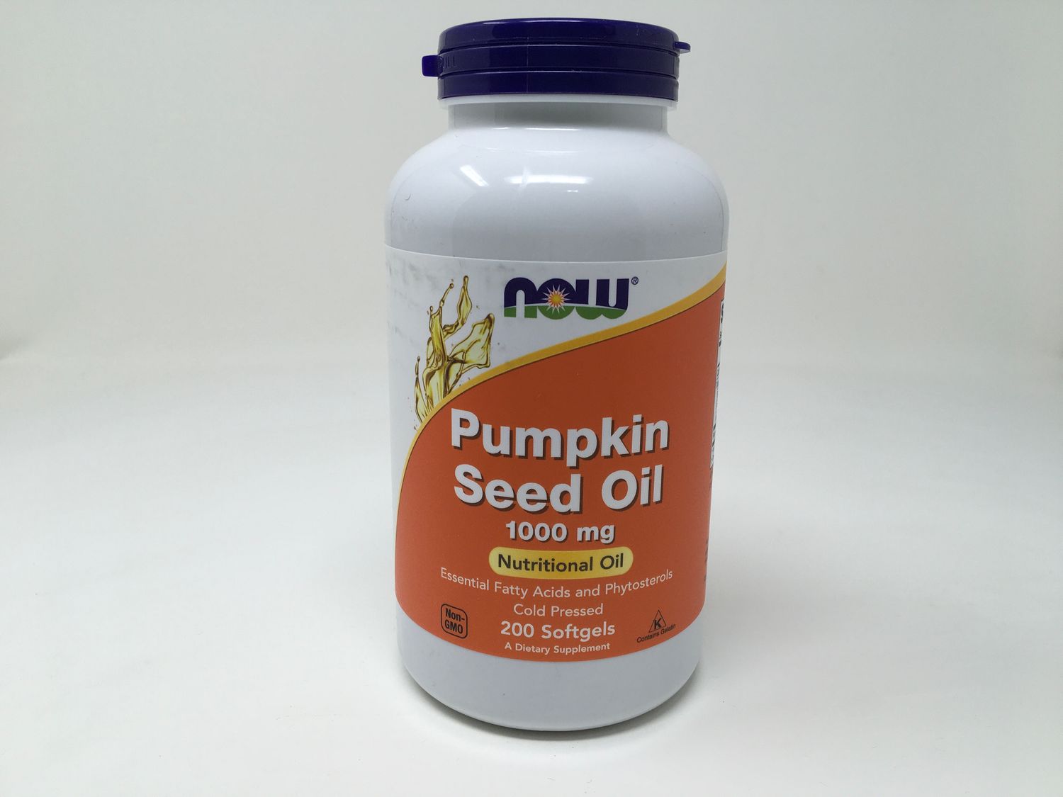 Pumpkin Seed Oil (Now) 200 Softgels 1843