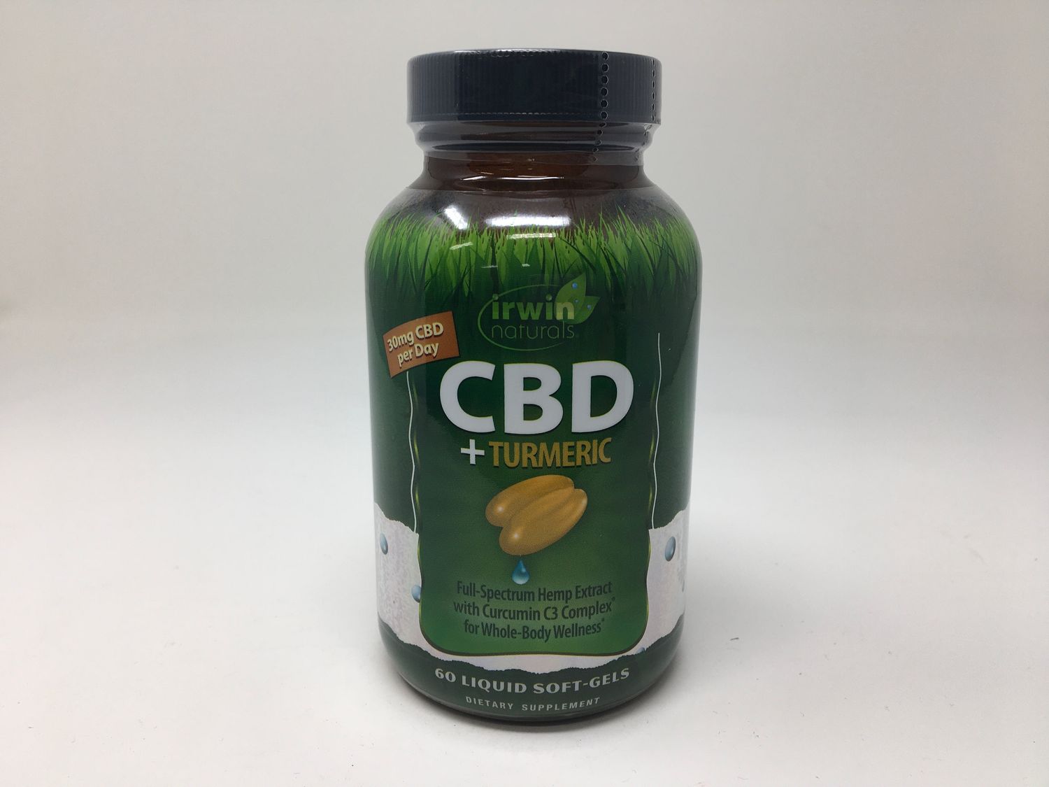 CBD + Turmeric  60 sg(Irwin) 30 mg  N.A